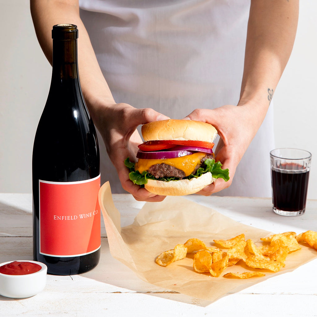 How to Build the Perfect Burger Plus the Best Wines to Bring to the Cookout