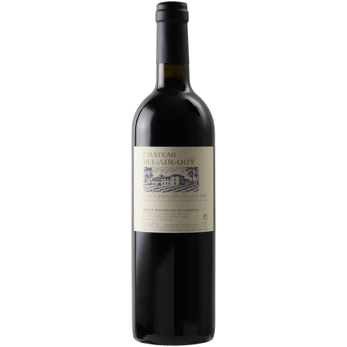 Chateau Bel-Air-Ouy St Emilion Grand Cru 2016 – Verve Wine