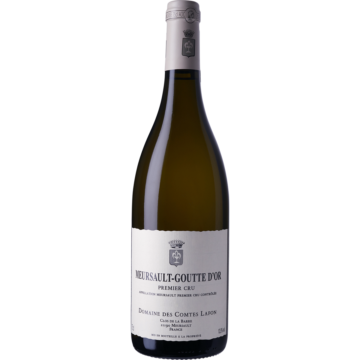 Meursaut Comtes LAFONなど　空き瓶5本セット Domaine des Comtes Lafon Meursault 1er Cru 'Les Goutte d'Or' 2017