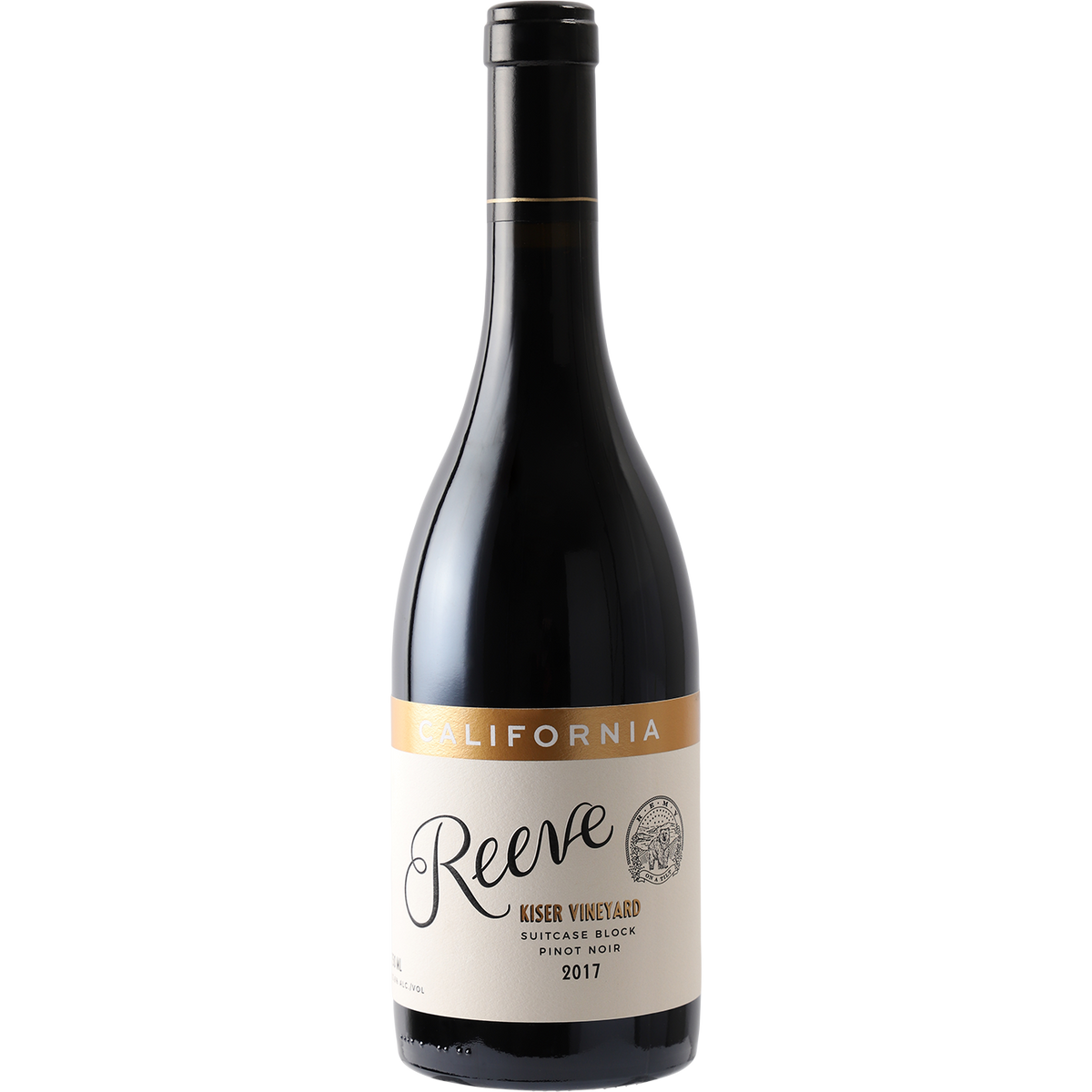 Reeve Pinot Noir 'Kiser Vineyard Suitcase Block' Anderson Valley 2017