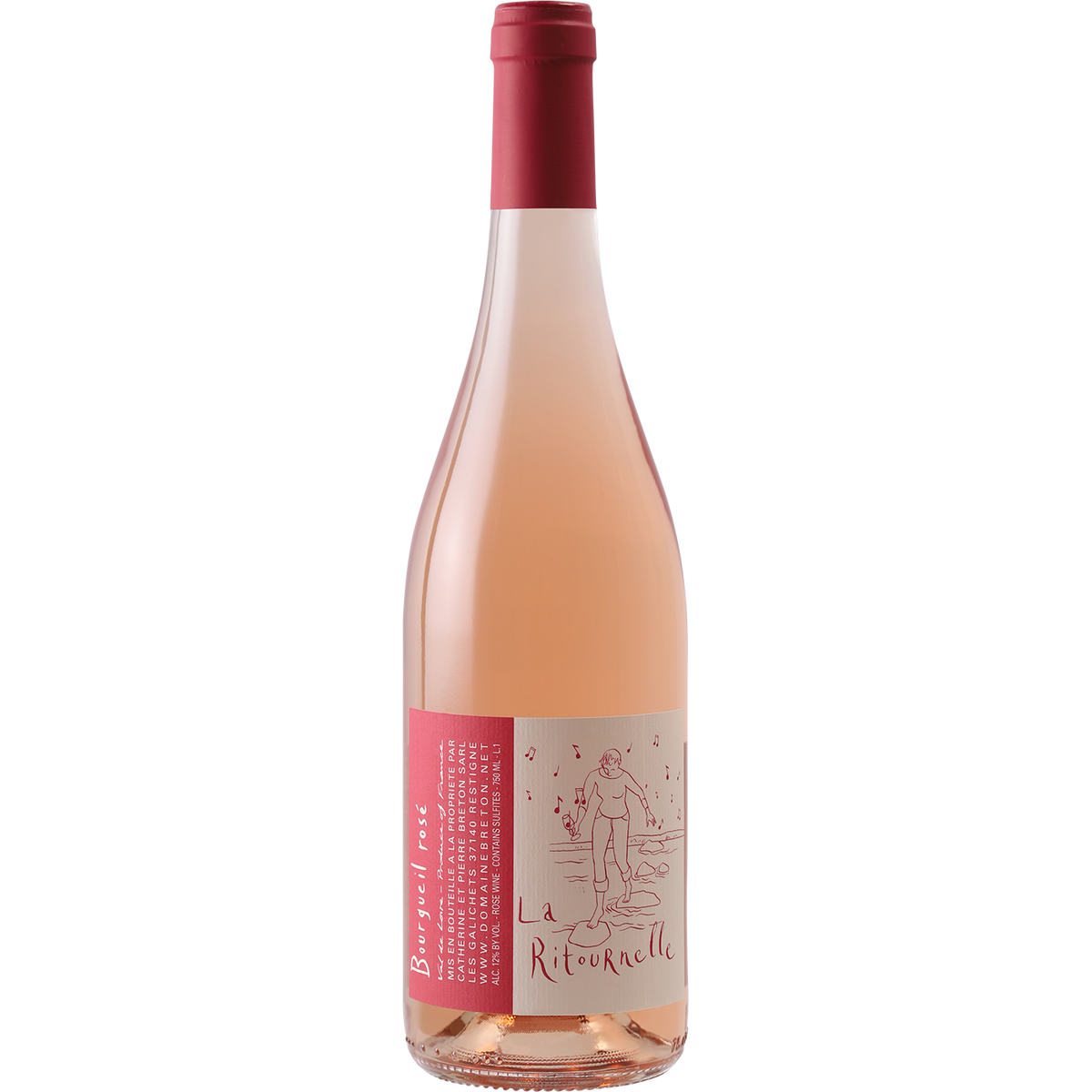 C & P Breton Bourgueil Rose 'la Ritournelle' 2018 – Verve Wine