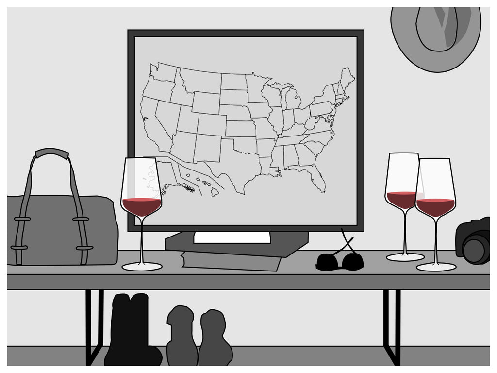 Journey Along Our Virtual Wine-Soaked Road Trip Across the USA
