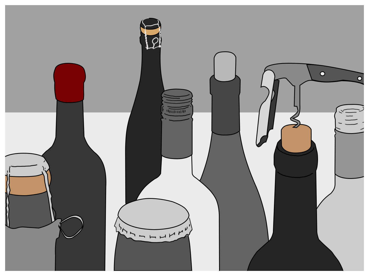 Do You Know Your Wine Bottle Shapes?
