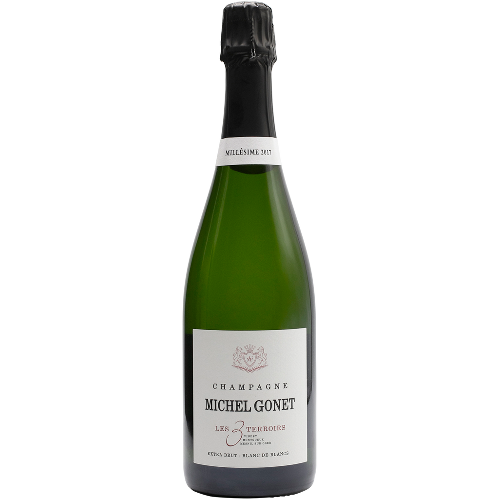 Michel Gonet 'Les 3 Terroirs' Blanc de Blancs Brut Champagne 2018-Wine-Verve Wine