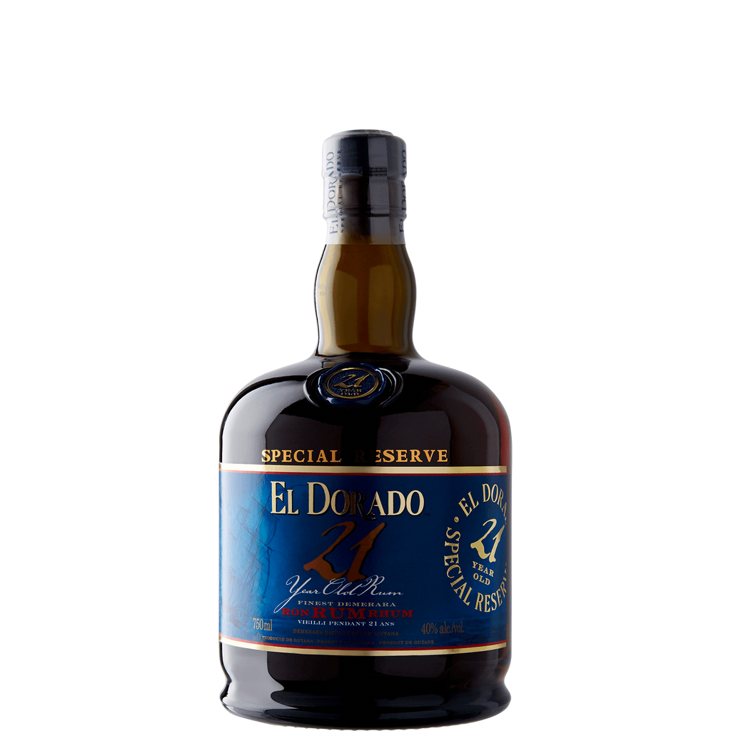 El Dorado 21 Year Cask Aged 'Special Reserve' Rum-Spirit-Verve Wine