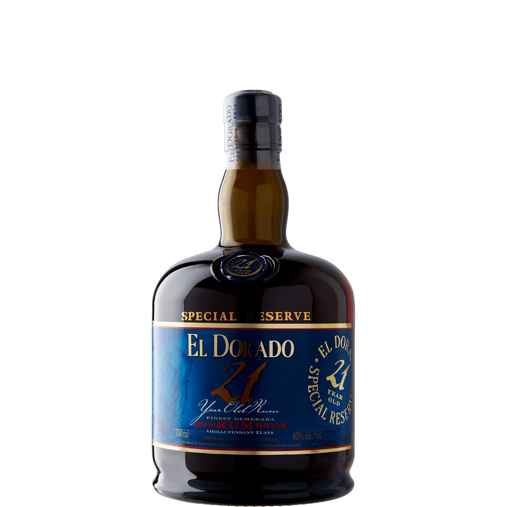 エル ドラド 21年ラム酒 El Dorado 21 Year Special El Dorado 21 Year