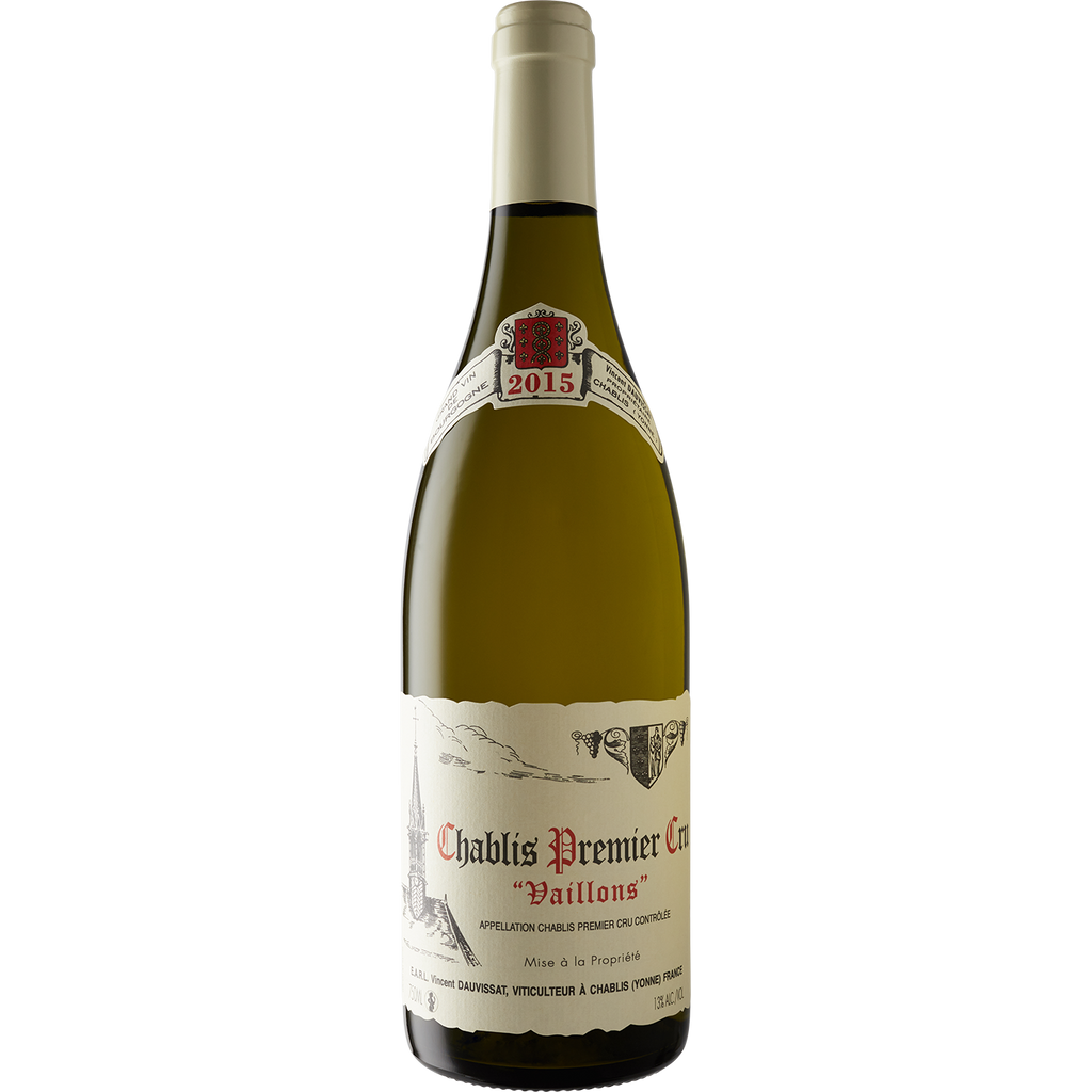 Domaine Rene et Vincent Dauvissat Chablis 1er Cru 'Vaillons' 2015-Wine-Verve Wine