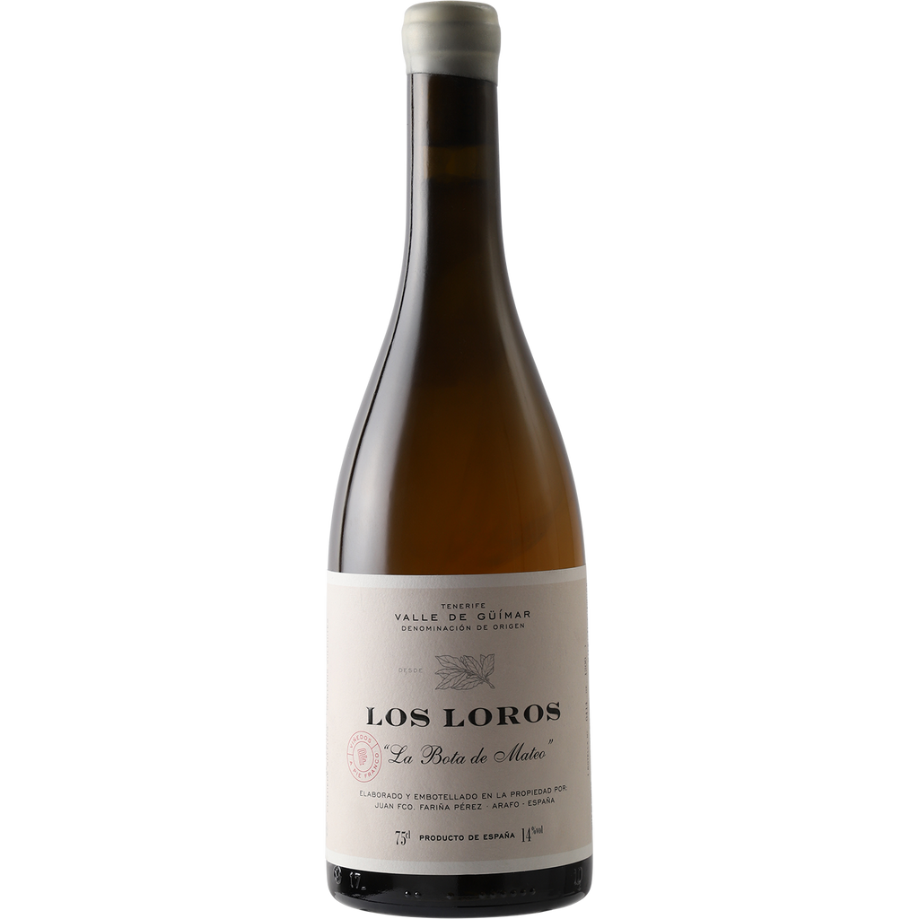 Juan Francisco Farina Perez Valle de Guimar Listan Blanco 'Los Loros Blanco La Bota de Mateo' 2017-Wine-Verve Wine