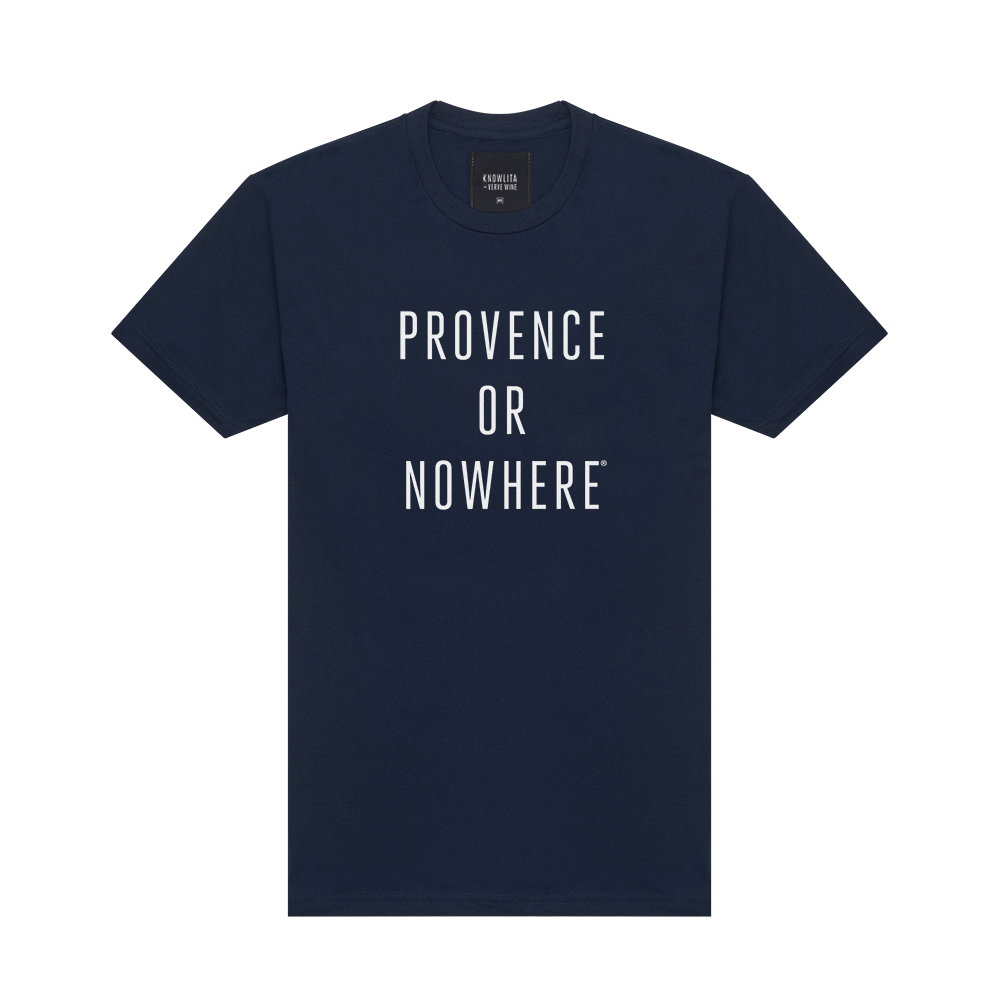 Knowlita x Verve Wine Provence Tee — Navy-Apparel-Verve Wine