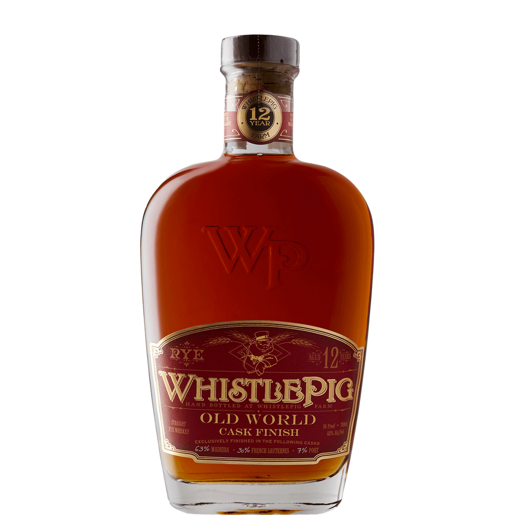 WhistlePig 'Old World - Cask Finish' Straight Rye Whiskey-Spirit-Verve Wine