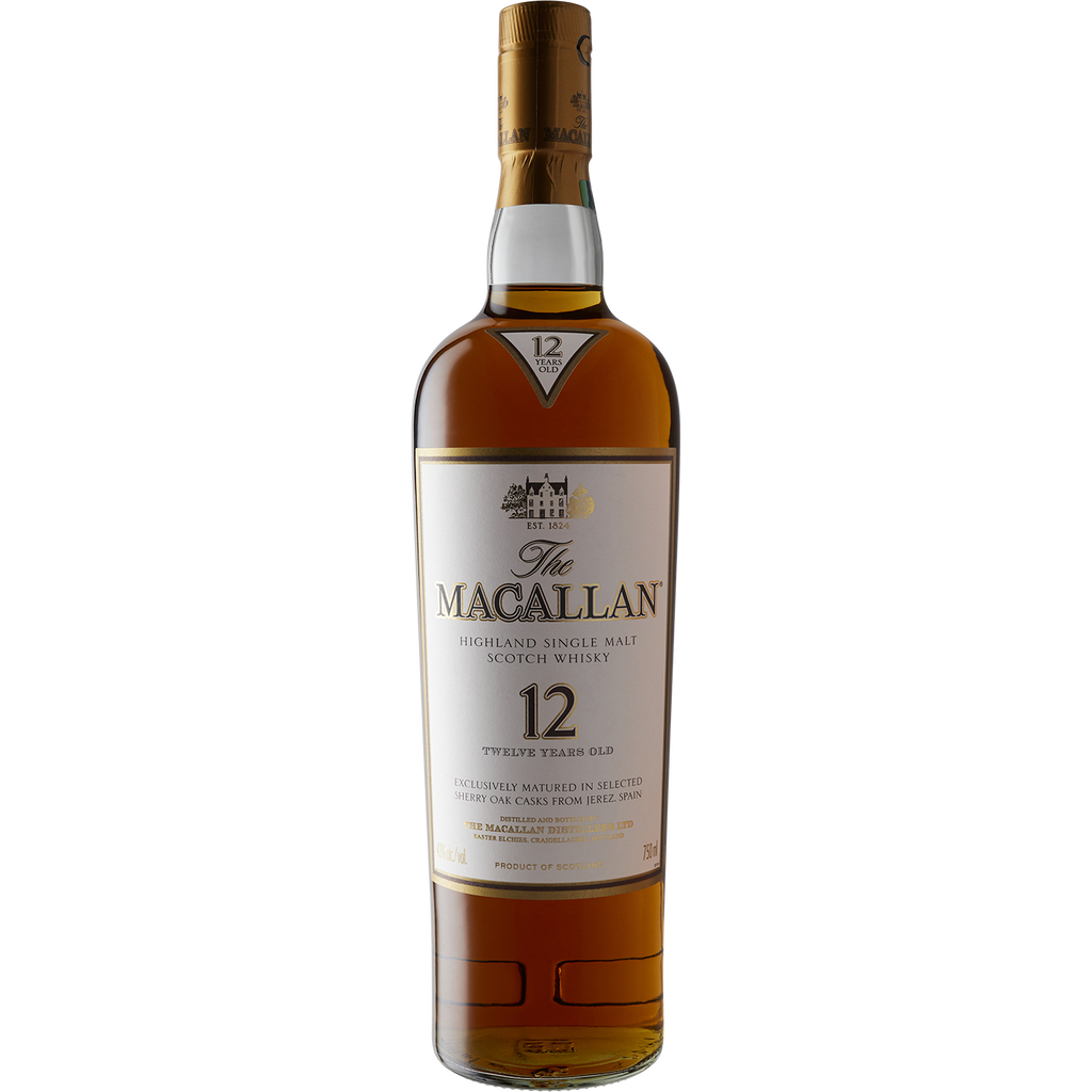 Macallan 'Sherry Cask' 12 Year Single Malt Scotch Whisky-Spirit-Verve Wine
