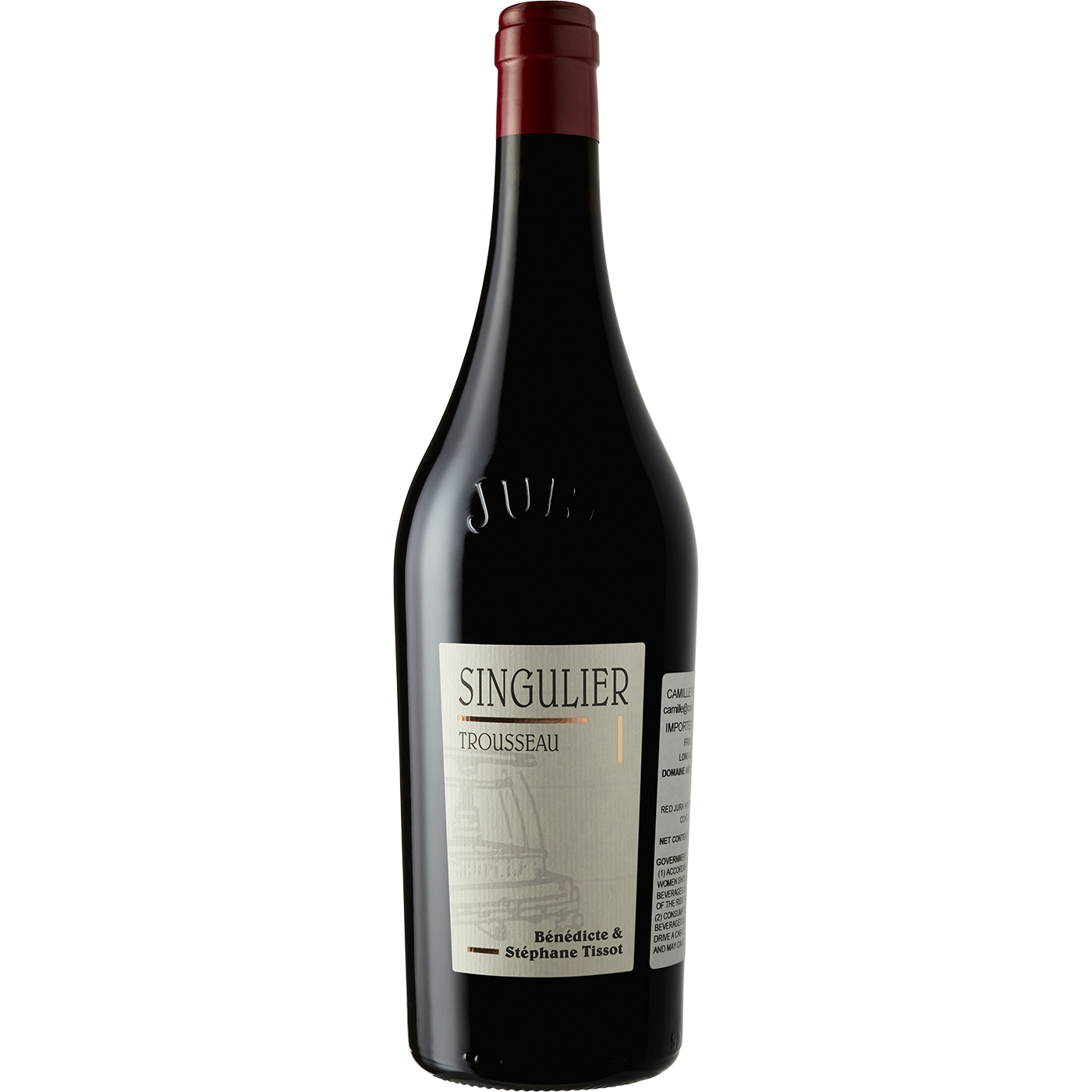 Benedicte Stephane Tissot Arbois Trousseau Singulier 2016