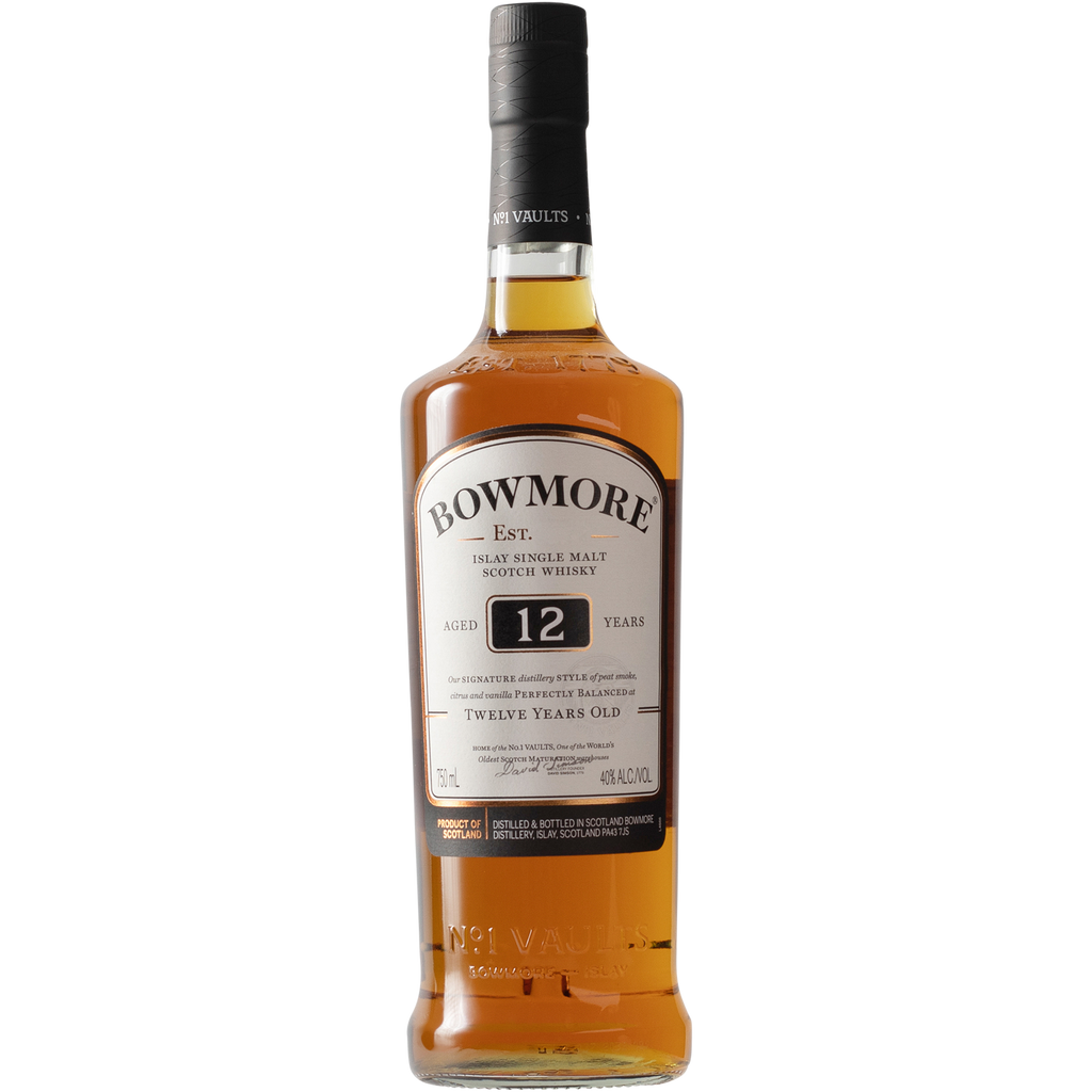 Bowmore 12 Year Single Malt Scotch Whisky-Spirit-Verve Wine