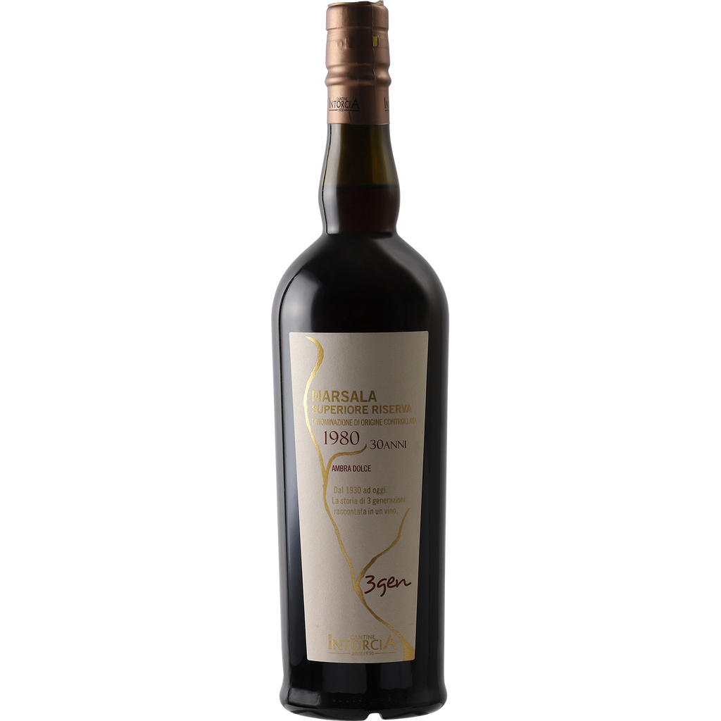 Cantine Intorcia Marsala Superiore Riserva '3 Gen - Ambra Dolce' 1980-Wine-Verve Wine