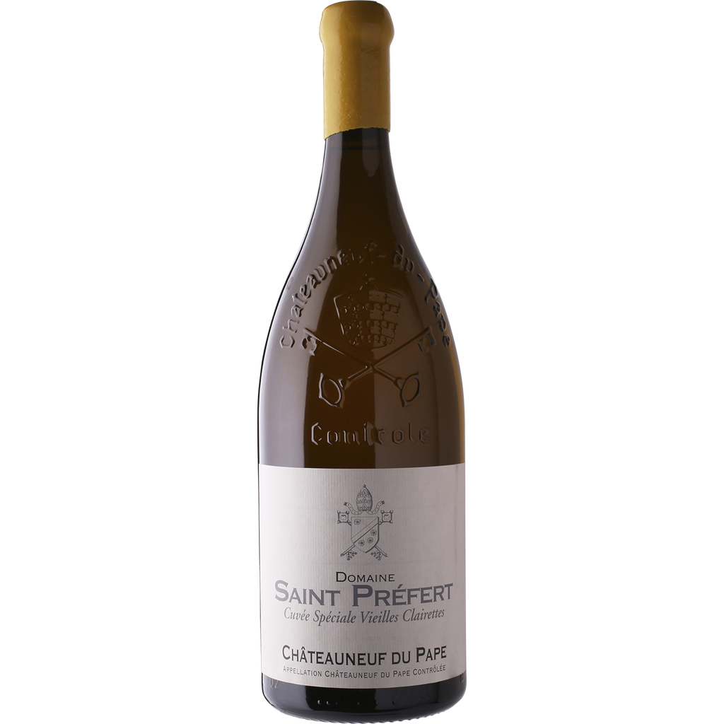 Domaine St Prefert Chateauneuf-du-Pape Blanc 'Vieilles Clairettes' 2016 - Magnum-Wine-Verve Wine