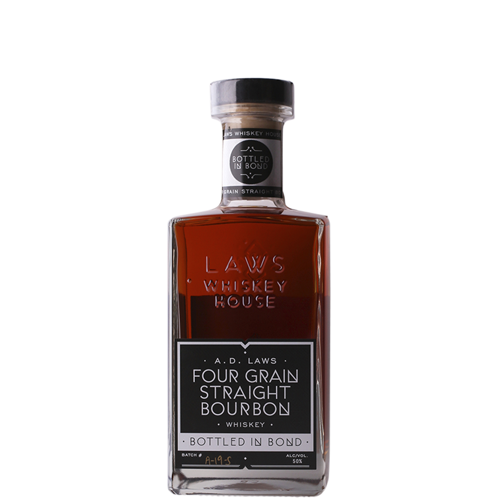 Laws Whiskey House 'Four Grain Bottled in Bond' Straight Bourbon Whiskey-Spirit-Verve Wine