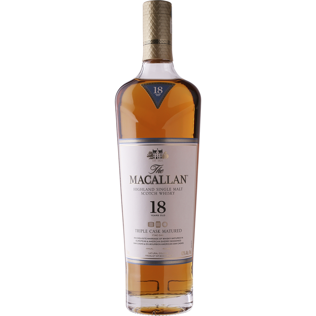 Macallan 'Triple Cask' 18 Year Single Malt Scotch Whisky-Spirit-Verve Wine
