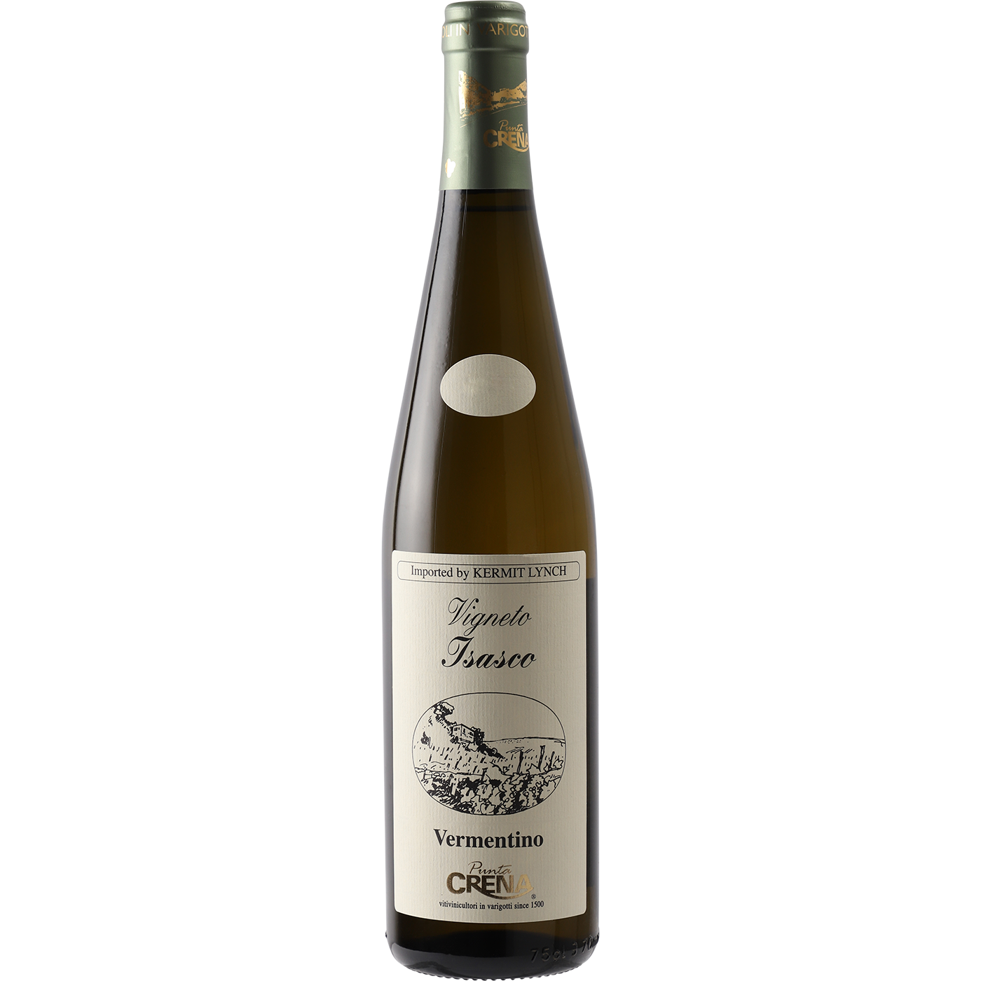 Punta Crena Vermentino Riviera Ligure di Ponente 'Isasco' 2018