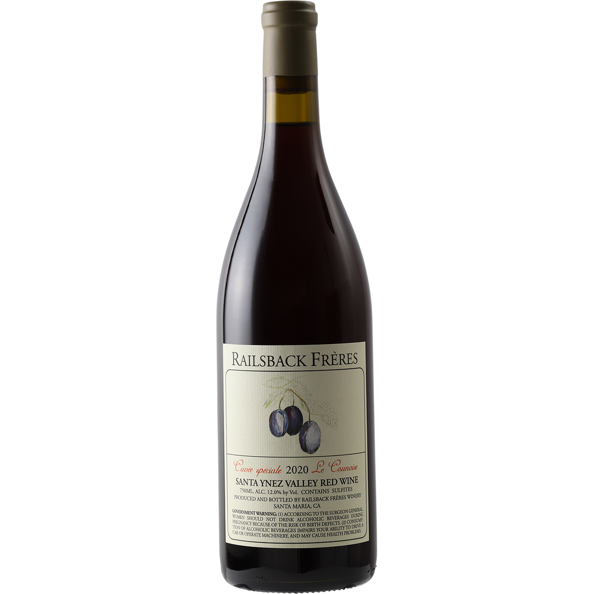 Railsback Freres Counoise Santa Ynez Valley 2020 – Verve Wine