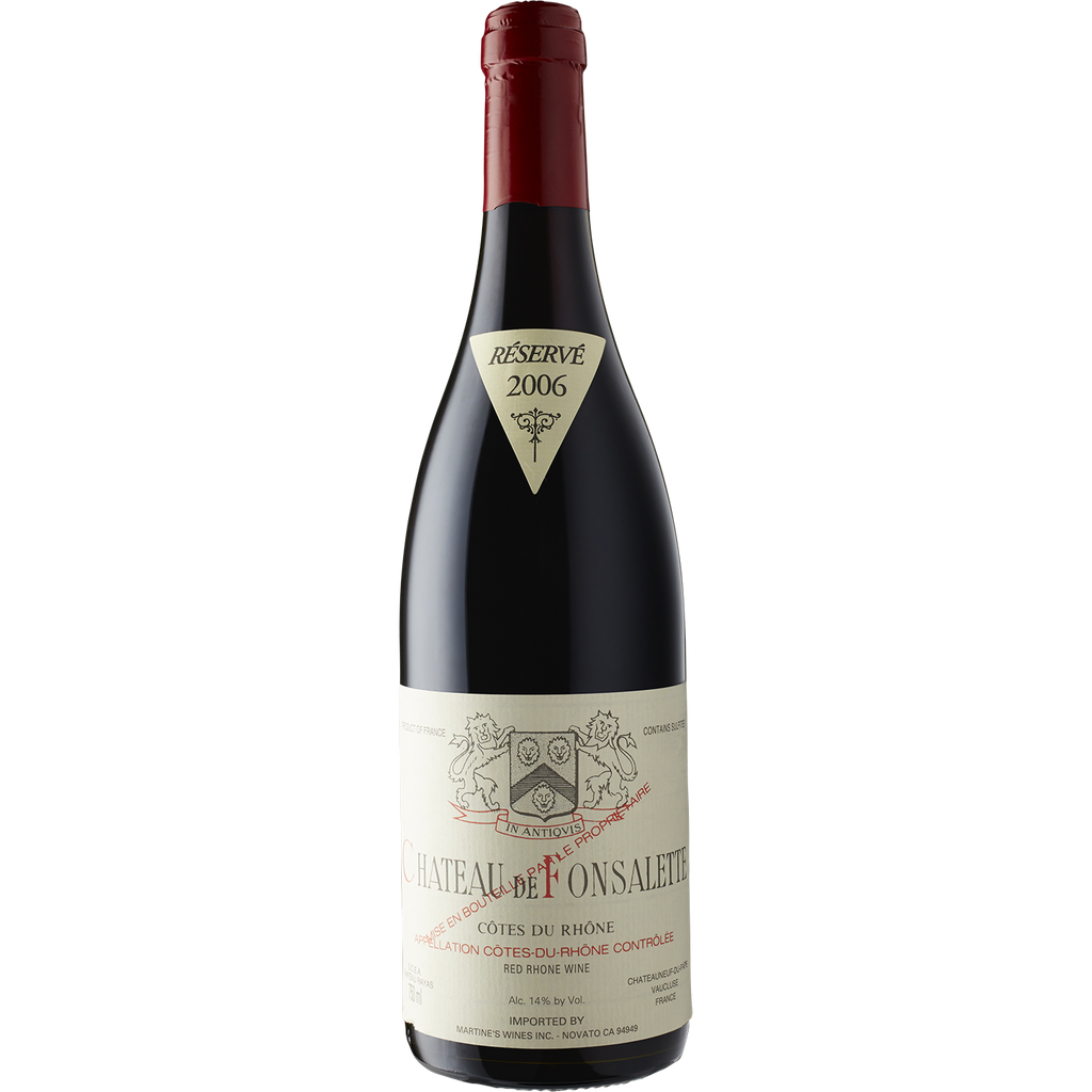 Chateau Rayas Cotes du Rhone 'Fonsalette' Reserve 2006-Wine-Verve Wine