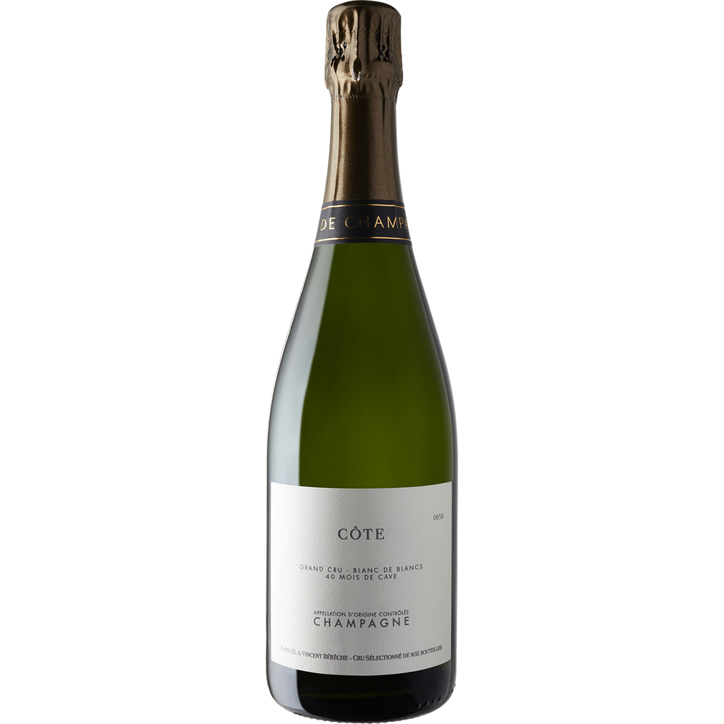 Bereche 'Cote - 40 Mois de Cave' Blanc de Blancs Brut Grand Cru Champagne 2014-Wine-Verve Wine