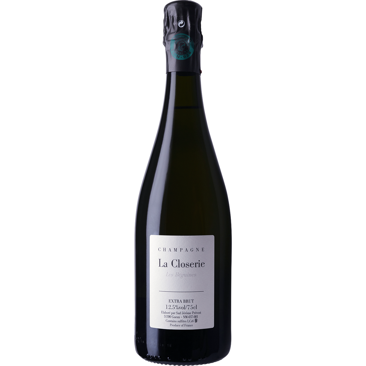 Jerome Prevost-La Closerie 'Les Beguines' Extra Brut Champagne