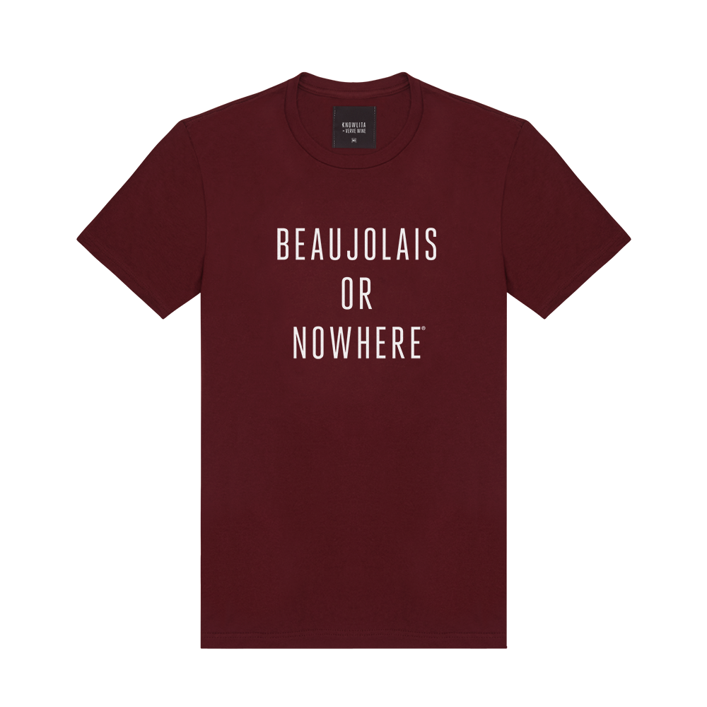 Knowlita x Verve Wine Beaujolais Tee — Maroon-Apparel-Verve Wine
